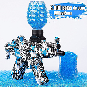 PISTOLA CON BALAS DE GEL